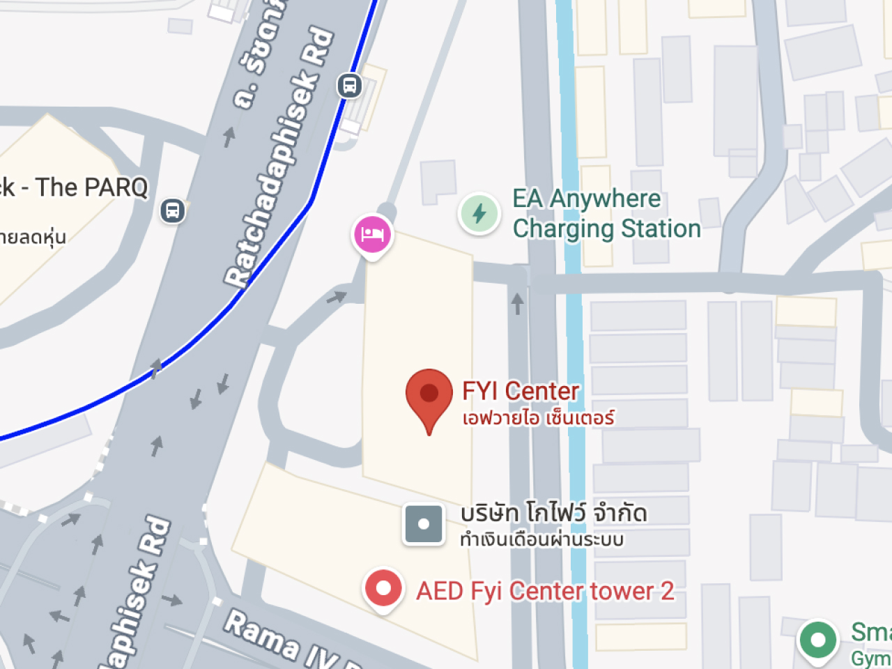 SCB 10X office map